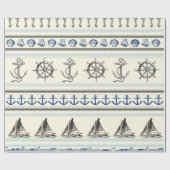 Knot-omslagpapier voor anker zweefvliegtuig cadeaupapier (Vlak)