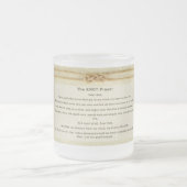 Knot Prayer Matglas Koffiemok (Center)