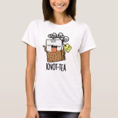 Knot-tea Grappige Thee Woordspeling T-shirt (Voorkant)