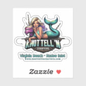 Knot Tell'n Charters Logo Sticker (Vel)