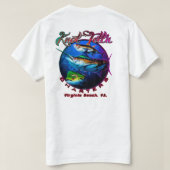 Knot Telln Charters Rip Art Logo T-shirt (Design achterkant)