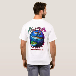 Knot Telln Charters Rip Art Logo T-shirt