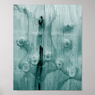 Knot Texture Cool Wood Grain Knot Poster