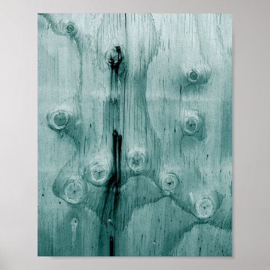 Knot Texture Cool Wood Grain Knot Poster (Voorkant)