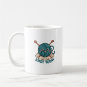 Knot Today Mug | Funny Knitting & Crochet Gift Koffiemok (Links)