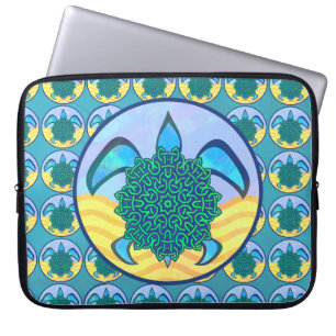 Knot Turtle-laptophoes Laptop Sleeve