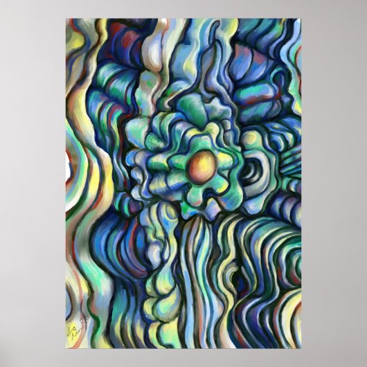 Knoted Flower Poster (Voorkant)