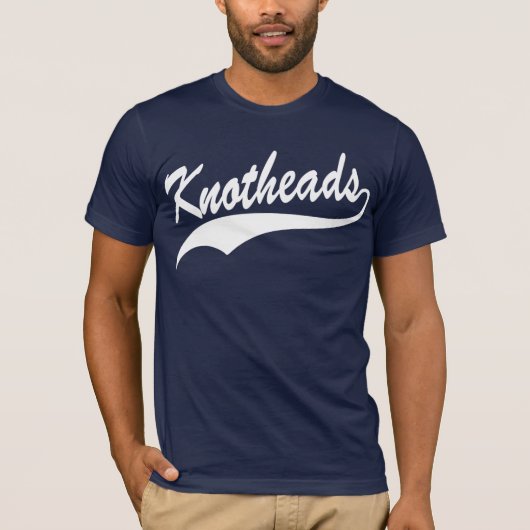 Knotheads Navy T-shirt (Voorkant)