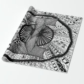 Knots of Silence Wrap Cadeaupapier (Uitgerold)
