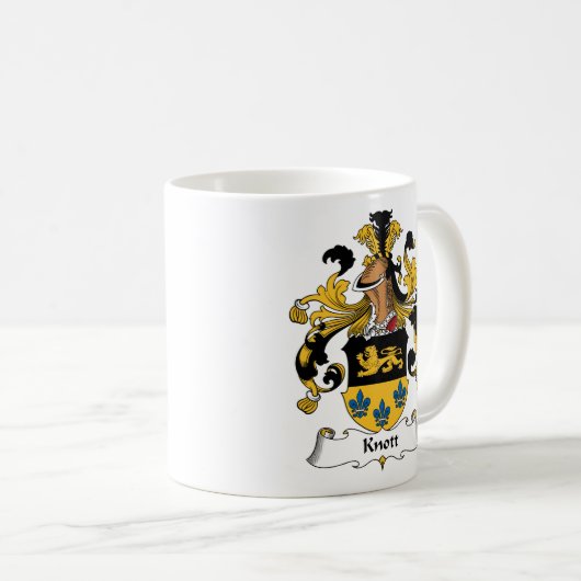 Knott Family Crest Koffiemok (Voorkant rechts)