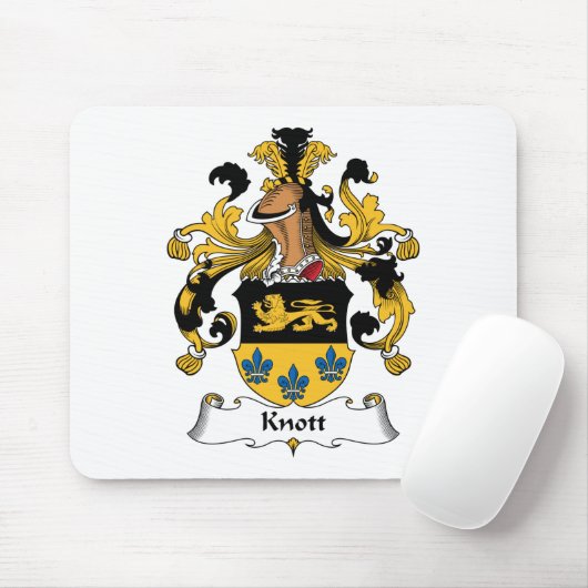 Knott Family Crest Muismat (Met muis)
