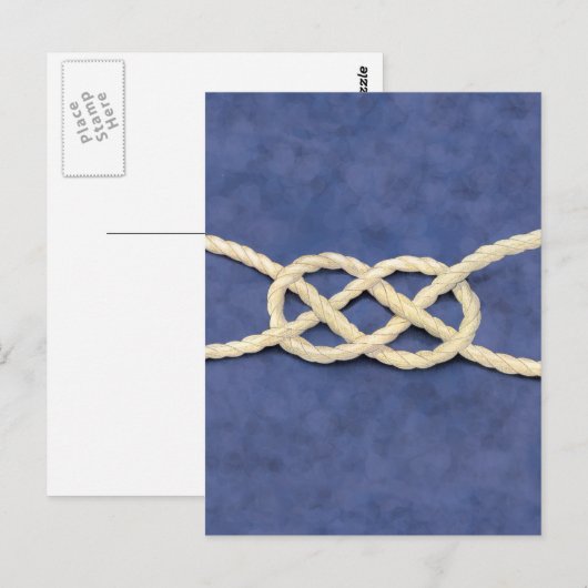 Knotten van zeelieden briefkaart (Voorkant / Achterkant)
