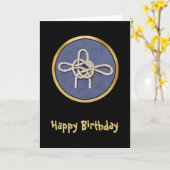 Knotten van zeelieden kaart (Gele Bloem)