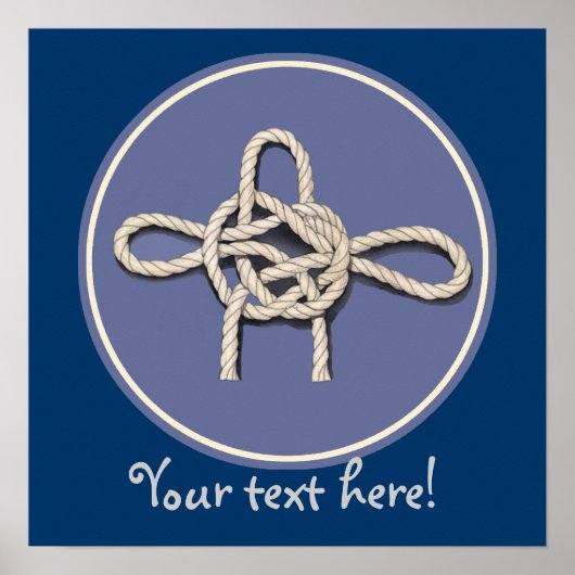 Knotten van zeelieden poster (Voorkant)