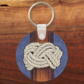 Knotten van zeelieden sleutelhanger (Voorkant)