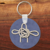 Knotten van zeelieden sleutelhanger (Voorkant)