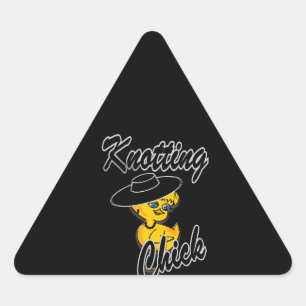 Knotting Chick #4 Sticker