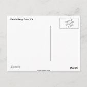 Knott's Berry Boerderij Briefkaart (Achterkant)