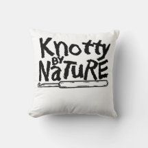 Knotty beroemd gemaakt door Natuur Pillow