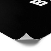 Knotty by Natuur Funny Knot Pun Dark BG Poster (Hoek)