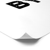 Knotty by Natuur Funny Pretzel Pun Poster (Hoek)