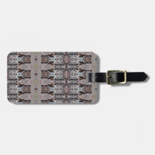 Knotty Cement Ikat Bagagelabel