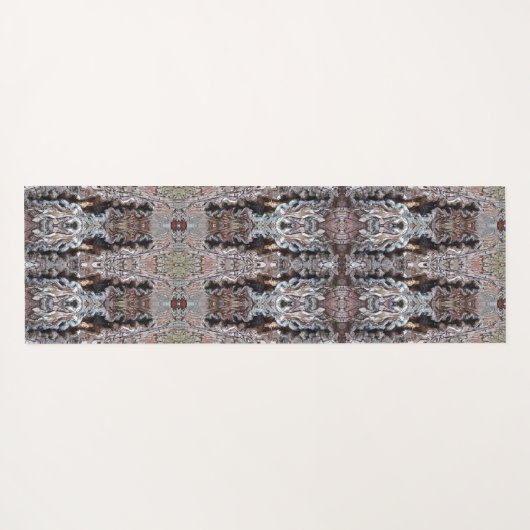 Knotty Cement Ikat Yogamat (Achterkant (horizontaal))