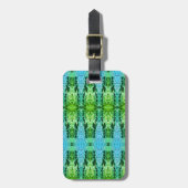 Knotty Cement x GL Ikat Bagagelabel (Voorkant verticaal)