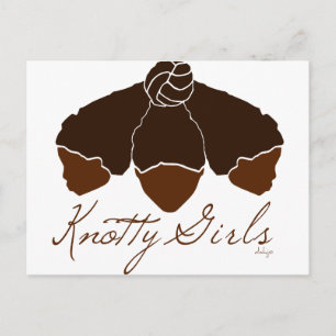 Knotty Girls Briefkaart
