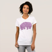 Knotty Hippo T-shirt (Voorkant volledig)