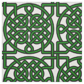 Knotty Kelly Green Stof (Swatch)