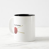 Knotty Knitter Two-Tone Mok (Voorkant links)