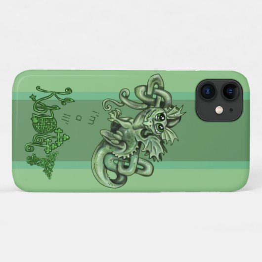 Knotty lil Dragon~celtic knopen Case-Mate iPhone Case (Achterkant (horizontaal))