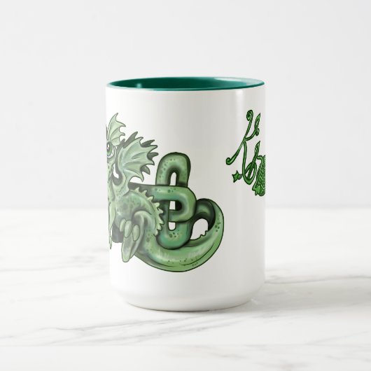 Knotty lil Dragon~celtic knot Mok (Midden)