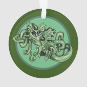 Knotty lil Dragon!Celtic Knot Ornament (achterkant)