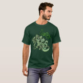 Knotty lil Dragon~Celtic knot shirt (Voorkant volledig)