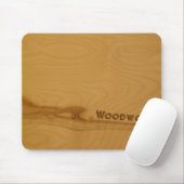 Knotty Wood mousepad Muismat (Met muis)