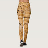 Knotty Wood Slice of Life Leggings (Achterkant)