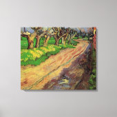 Knotwilgen van Vincent van Gogh Canvas Afdruk (Voorkant)