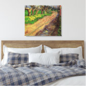Knotwilgen van Vincent van Gogh Canvas Afdruk (Insitu (Slaapkamer))