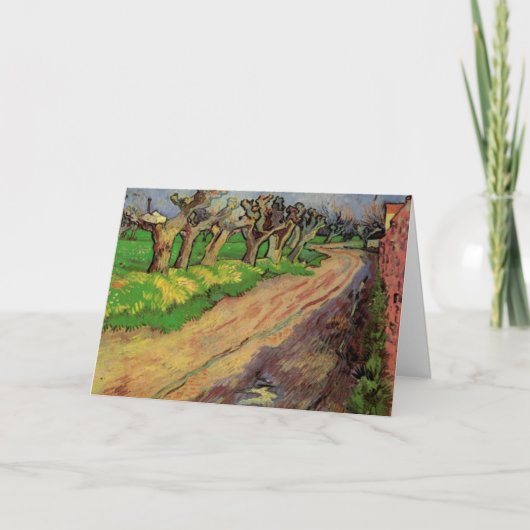 Knotwilgen van Vincent van Gogh Kaart (Voorkant)