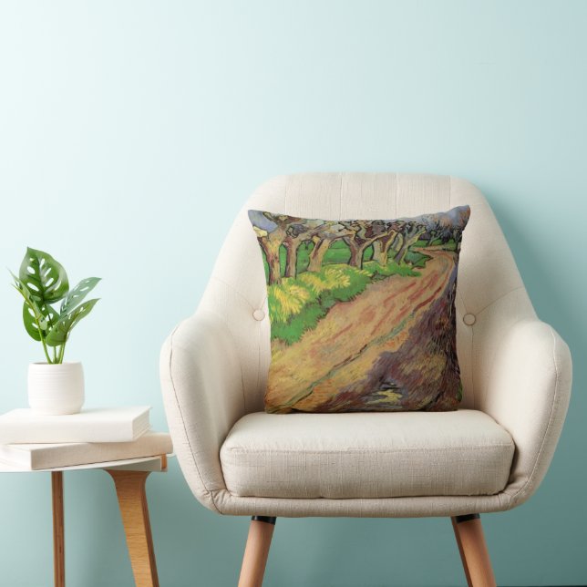 Knotwilgen van Vincent van Gogh Kussen (Stoel)