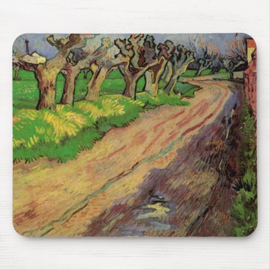 Knotwilgen van Vincent van Gogh Muismat (Voorkant)