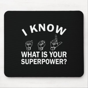 Know ASL What is Your Superpower Awareness Sign Muismat
