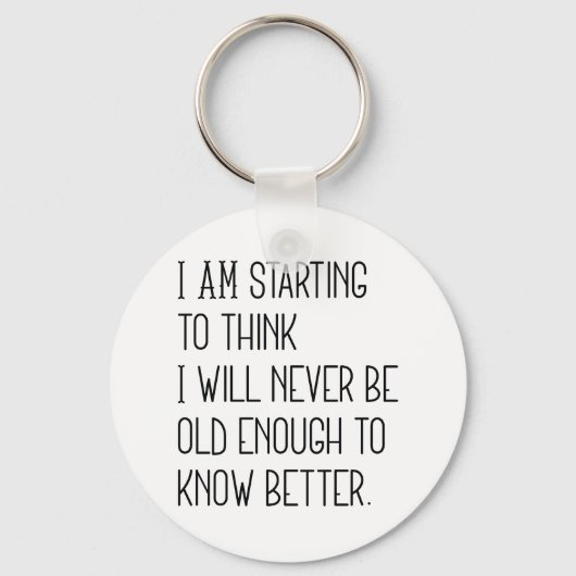 Know Better Sleutelhanger (Voorkant)