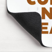 Know Coffee Know Peace Funny Caffeine Lover  Muismat (Hoek)