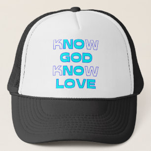 Know God Know Love Trucker Pet