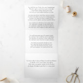 'Know-it-All'-B-day Drieluik Kaart (Binnen)