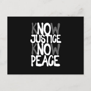 Know Justice Peace Social Human Rights Equality Gi Briefkaart