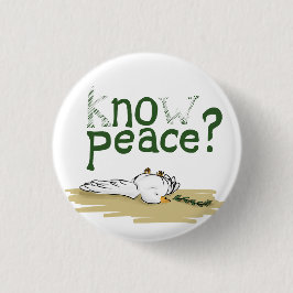 Know Peace Civil Rights Activist Button
